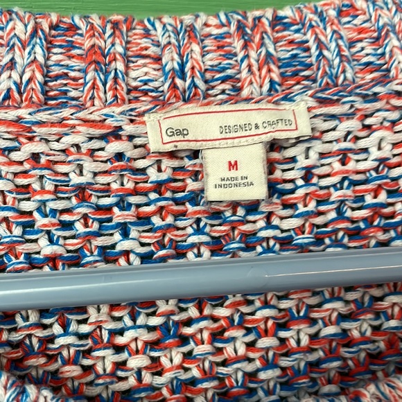 Gap Knit red white and blue 100% cotton - Picture 3 of 6